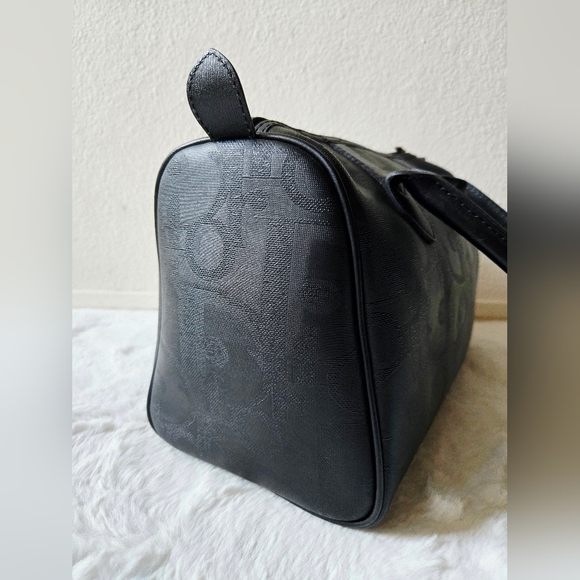 Christian Dior Black Oblique Trotter Boston Bag - Picture 6 of 16